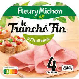 FLEURY MICHON Jambon blanc Le Tranché Fin sans couenne 120g