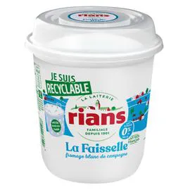 RIANS Faisselle nature 0% MG 1kg