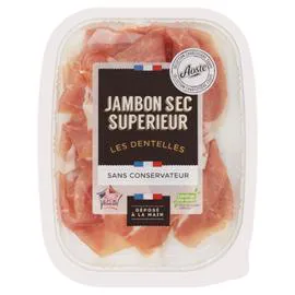 AOSTE Jambon sec en dentelles 80g