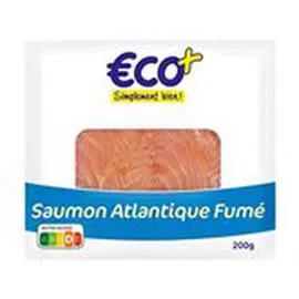 ECO+ Saumon fumé Atlantique 200g