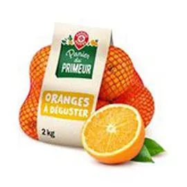 MARQUE REPÈRE, PANIER DU PRIMEUR Oranges à déguster Filet 2kg