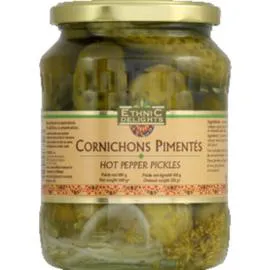 ETHNIC DELIGHT Cornichon.Piment.Delights 330g