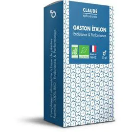 CLAUDE APHRODISIACS Gaston Etalon BIO 30 gélules 30g - Endurance & Performance Complément alimentaire l'unité
