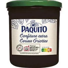 PAQUITO Confiture extra cerises griottes 370g