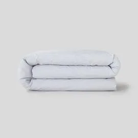 MONOPRIX MAISON Housse De Couette 140X200Cm, Rayé Blanc Et Noir, Coton Bio l'unité