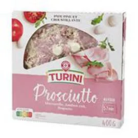 MARQUE REPÈRE, TURINI Pizza proscuitto 400g