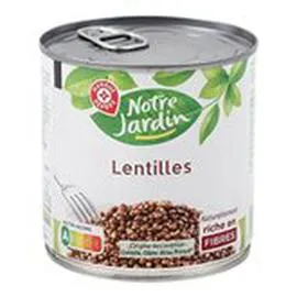 MARQUE REPÈRE, NOTRE JARDIN Lentilles 265g