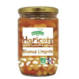 MICOULEAU Haricots blancs lingots BIO 600g