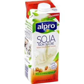 ALPRO Boisson végétale soja non sucré sans sucres 1l