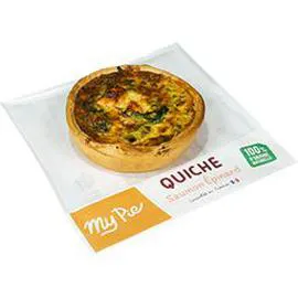 MY PIE Quiche saumon épinards 200g