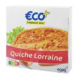 ECO+ Quiche Lorraine Fraîche VLS 400g