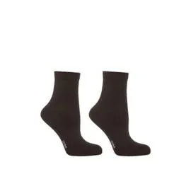 DIM Lot X2 Mini-Socquettes pour Femme en Coton Noires T35/38 l'unité