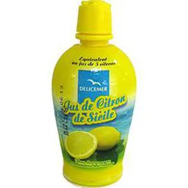 DELICEMER Jus de citron de Sicile 125ml