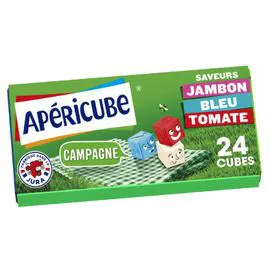 APÉRICUBE Fromage apéritif Panier de campagne 125g