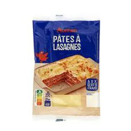 AUCHAN Pâte à lasagnes 250g