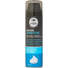 CARREFOUR Mousse à raser Sensitive peaux sensibles 250ml