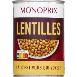 MONOPRIX Lentille préparée 530g