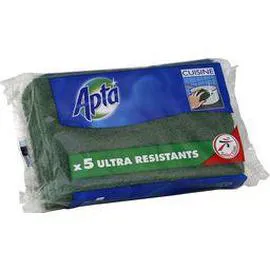 APTA Tampon à récurer ultra résistant x5