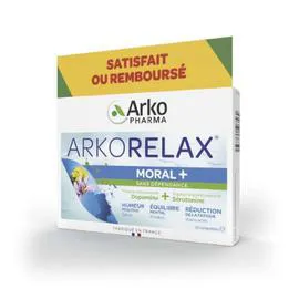 ARKOPHARMA Complément Alimentaire ArkoRelax Moral + Dopamine et Sérotonine x30