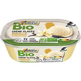 ADÉLIE Crème glacée vanille de Madagascar BIO Bio 900ml