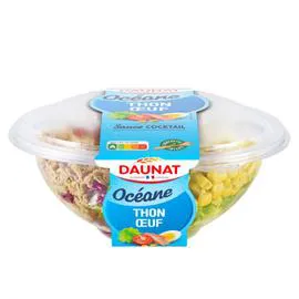 DAUNAT Salade de thon Oeuf sauce cocktail 250g