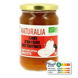 NATURALIA Confiture d'Abricot Bio 350g