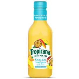 TROPICANA Pur jus Réveil des Tropiques 90cl