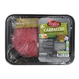 MARQUE REPÈRE, FÉRIAL Carpaccio au Basilic 200g