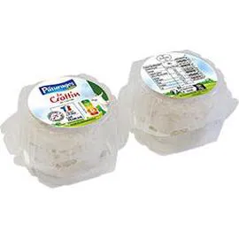 PÂTURAGES Fromage de chèvre Le Crottin 2x60g