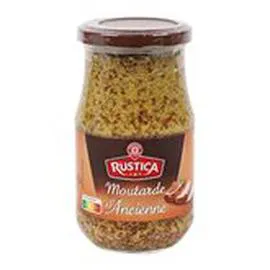 MARQUE REPÈRE, RUSTICA Moutarde à l'ancienne Vinaigre 350g