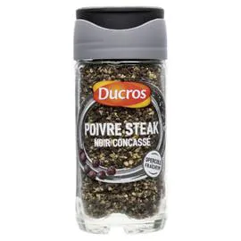 DUCROS Poivre steak noir concassé 38g