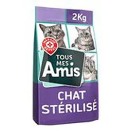 MARQUE REPÈRE, LYCAT Croquettes chat Stérilisés 2kg