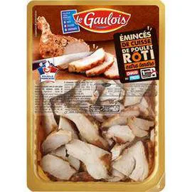 LE GAULOIS Emincée de cuisse Poulet rôti 180g