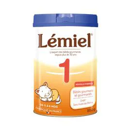 LEMIEL Lait en poudre 1er Age 800g