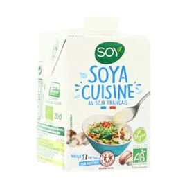 SOY Briquette Soya Crème De Soja Cuisine  Bio 200ml