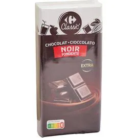 CARREFOUR CLASSIC' Chocolat noir extra 3x100g