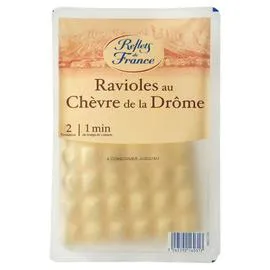 REFLETS DE FRANCE Pâtes ravioles au chèvre de la Drôme 240g