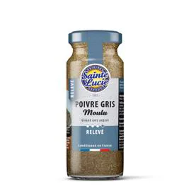 SAINTE LUCIE Poivre gris moulu 50g