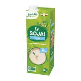 SOJADE Boisson So Soja ! nature  Bio 1l