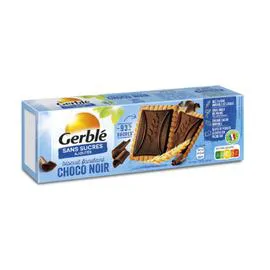 GERBLÉ Biscuits chocolat léger s/sucres ajoutés 126g