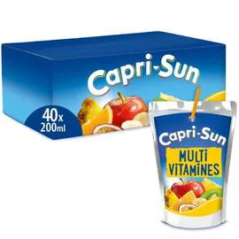 CAPRI-SUN Boisson aux fruits multivitamines 40x20cl