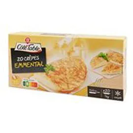 MARQUE REPÈRE, CÔTÉ TABLE Crêpes Fromage fondu x20 1kg