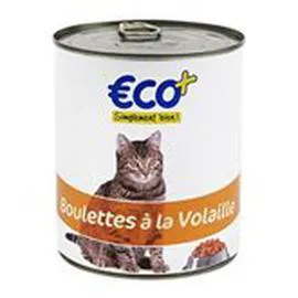 ECO+ Boulettes volaille 800g