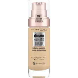 GEMEY, MAYBELLINE NEW YORK Fond de Teint Liquide Dream Radiant Liquid Eclat 45 Miel 30ml