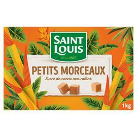SAINT LOUIS Sucres de canne non raffiné 1kg