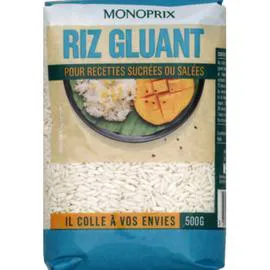 MONOPRIX Riz Gluant 500g