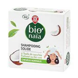 MARQUE REPÈRE, BIONAÏA Shampooing solide Cheveux normaux bio 85g