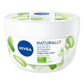 NIVEA, NATURALLY GOOD Crème multi-usage hydratante aloe vera naturally good 200ml