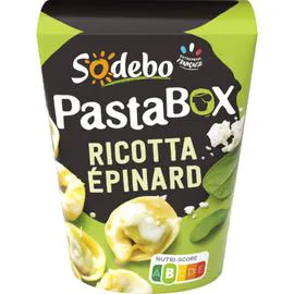 SODEBO Box Tortellini ricotta/épinards 280g