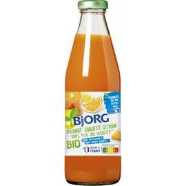 BJORG Jus d'orange carotte vitalité Bio 75cl
